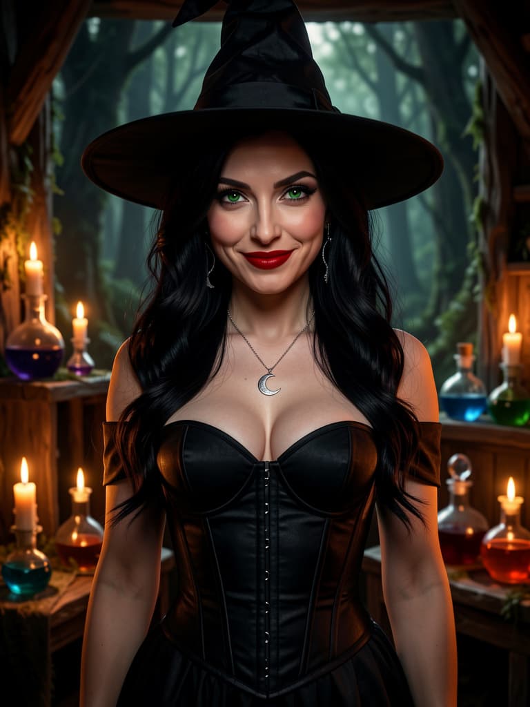 Morwen, Bruja del bosque encantado